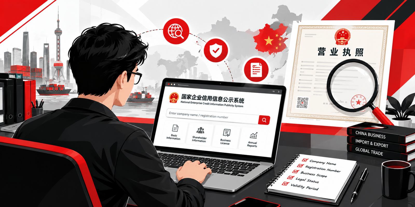 How to Check a Chinese Business Licence Online