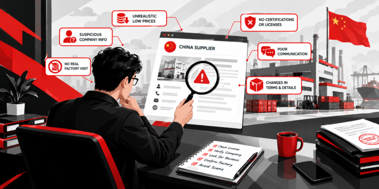 Spotting red flags when vetting Chinese suppliers