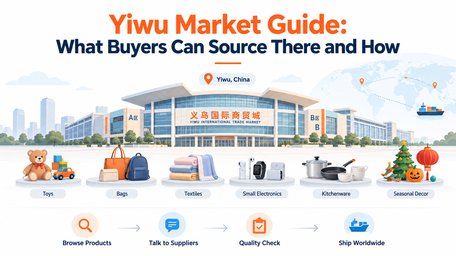Yiwu Market Guide: What Buyers Can Source There and How